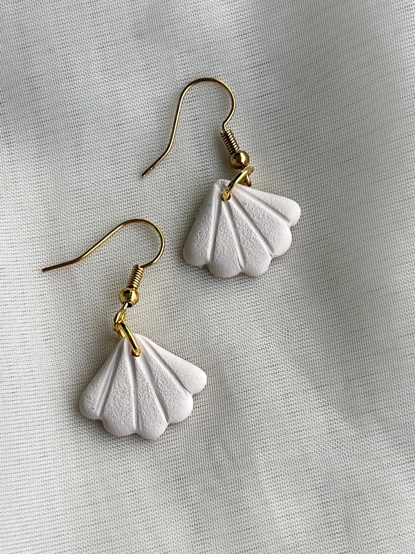 Seashell earrings