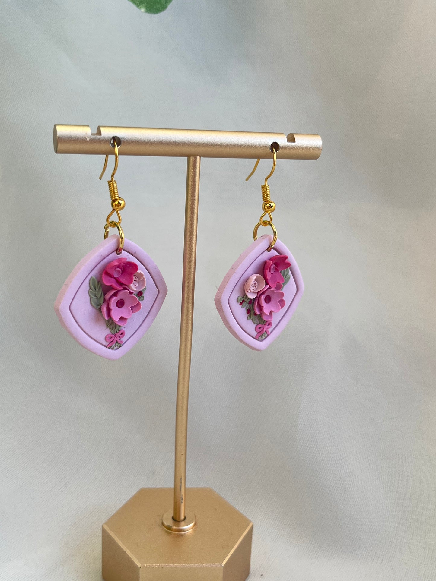 bouquet earrings