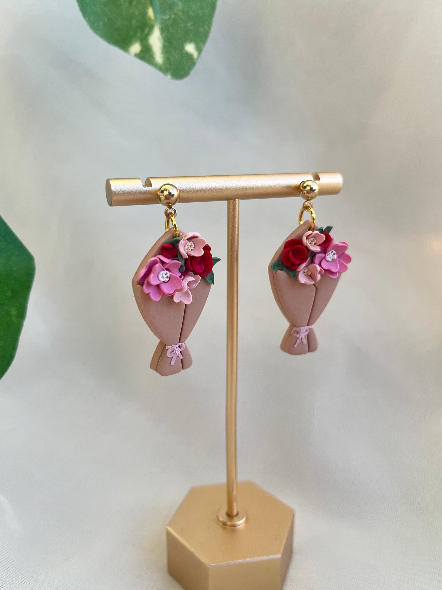 bouquet earrings