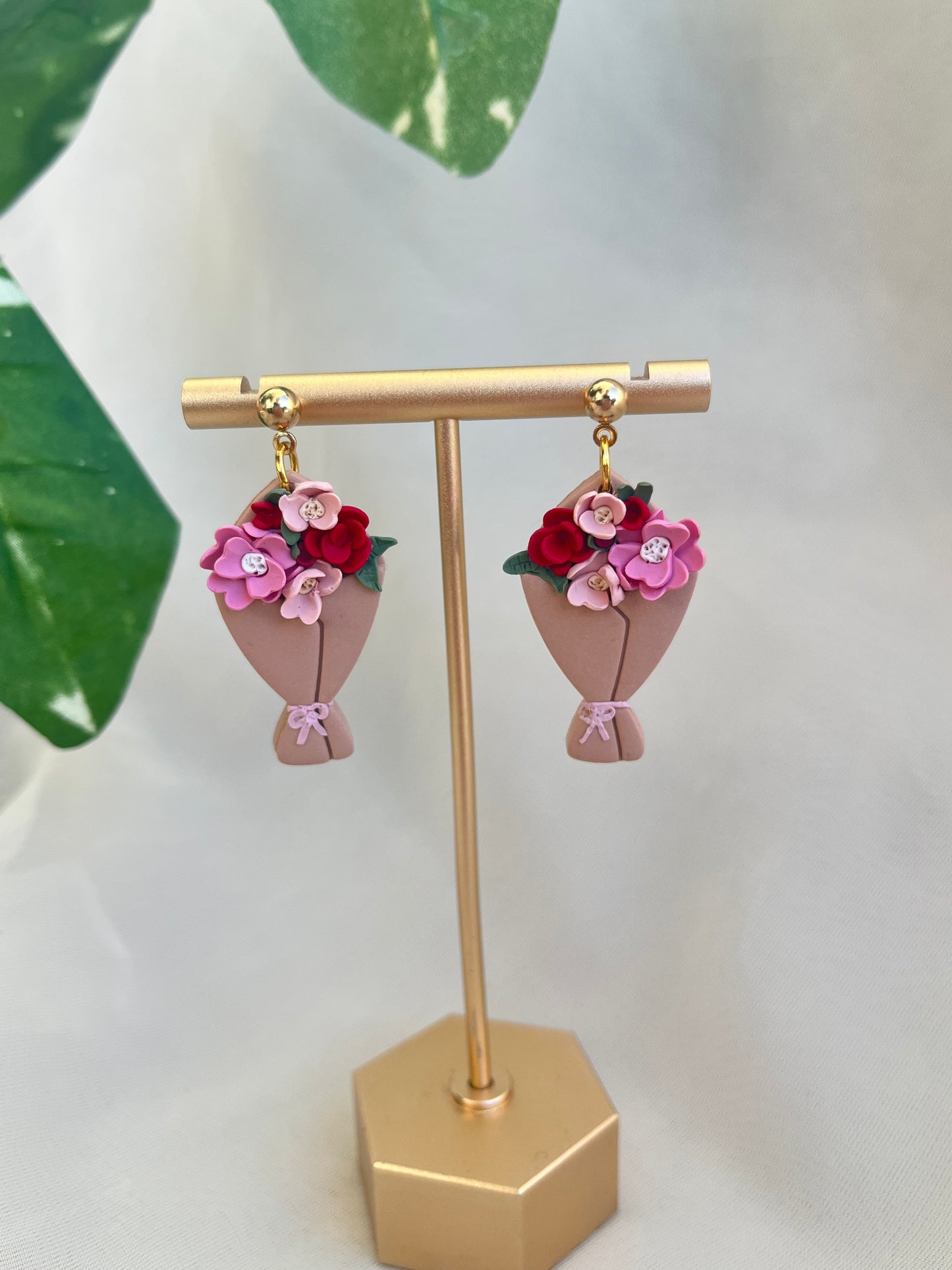 bouquet earrings