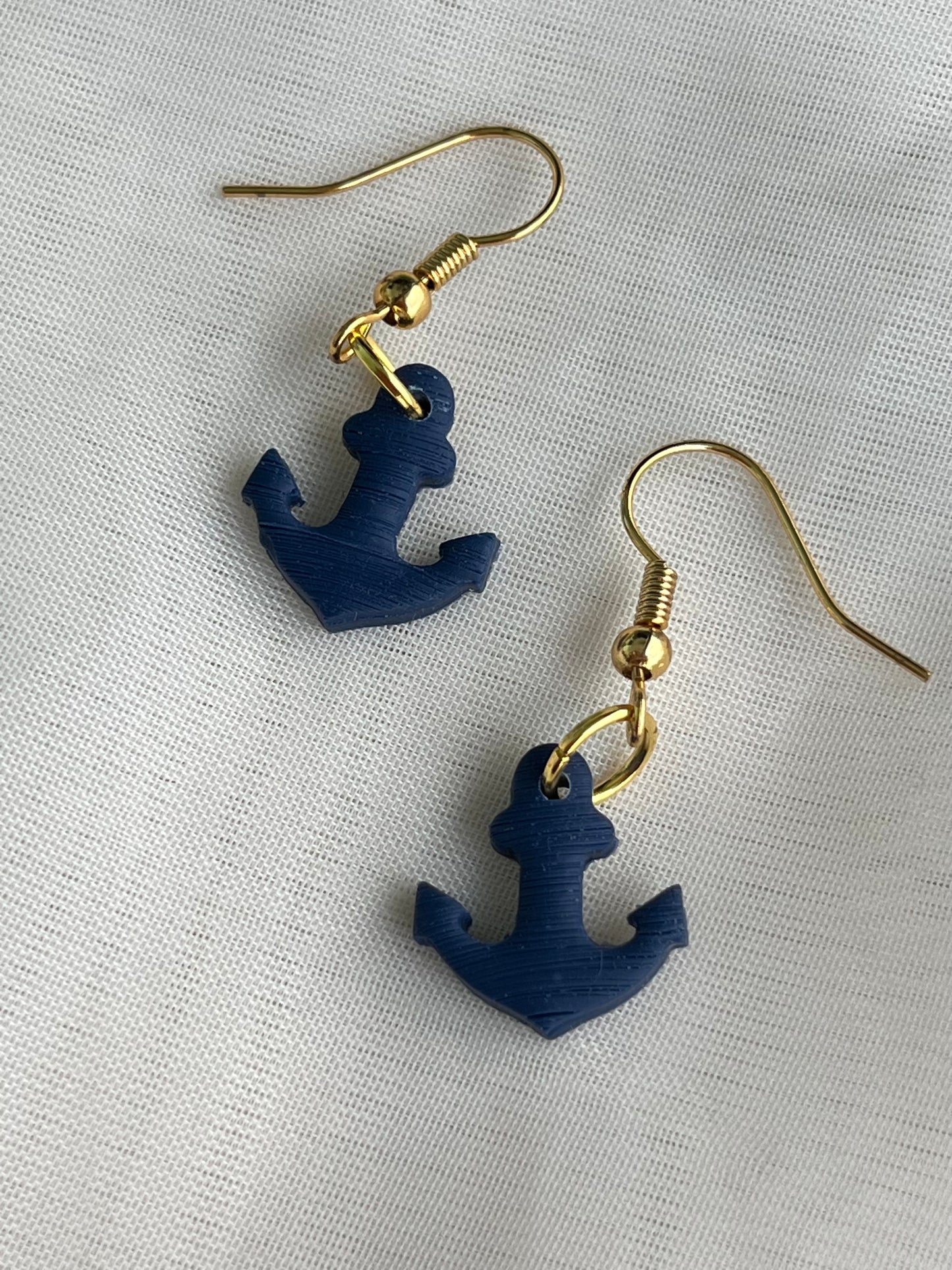 Anchor earrings