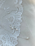 Pearly girl set in silver